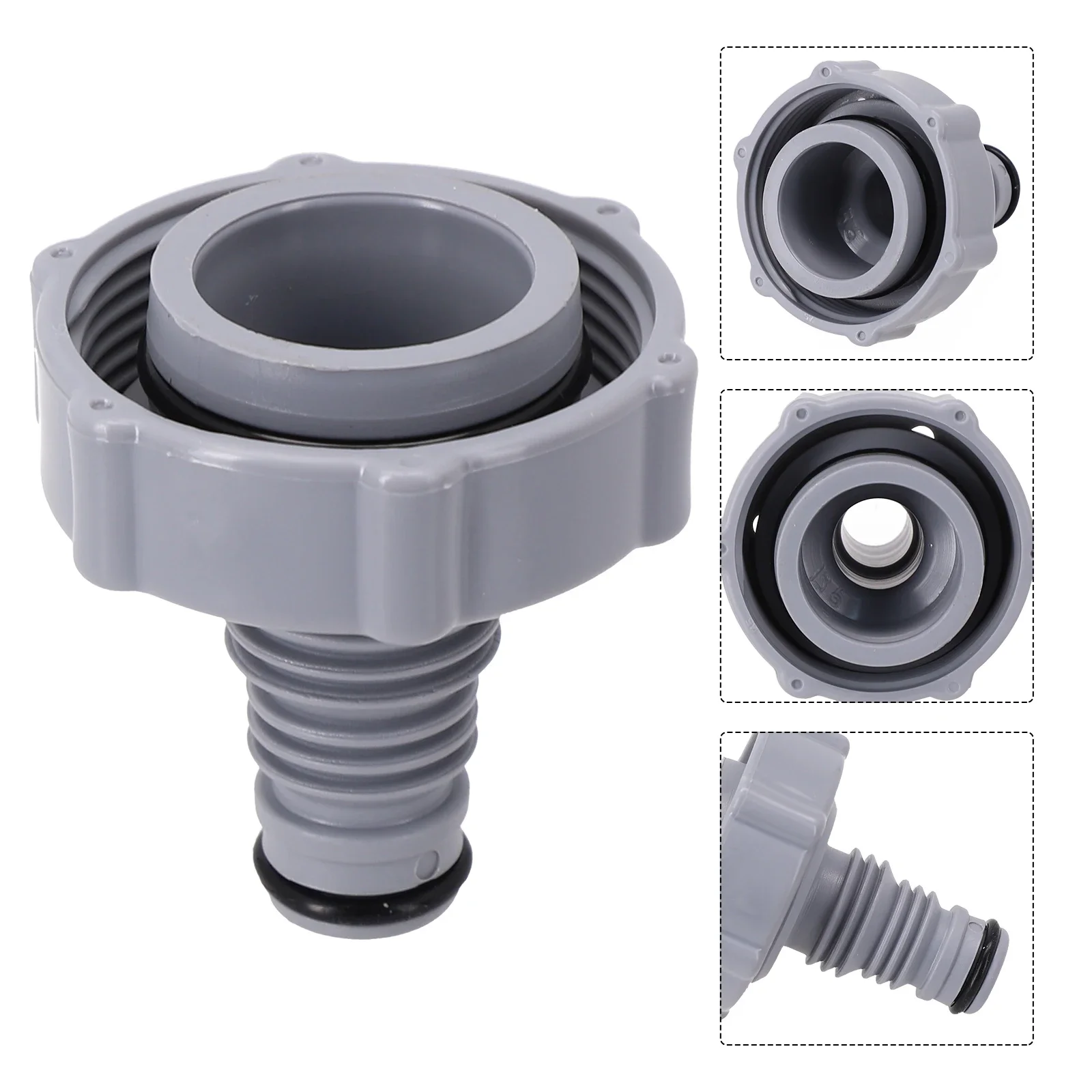 Gray P6H1419 Hose Adapter Replace Swimming Pool Drain Valve Connector For Plunger Valve Drain Pool Accessories
Gray P6H1419 Hose Adapter Replace Swimming Pool Drain Valve Connector For Plunger Valve Drain Pool Accessories