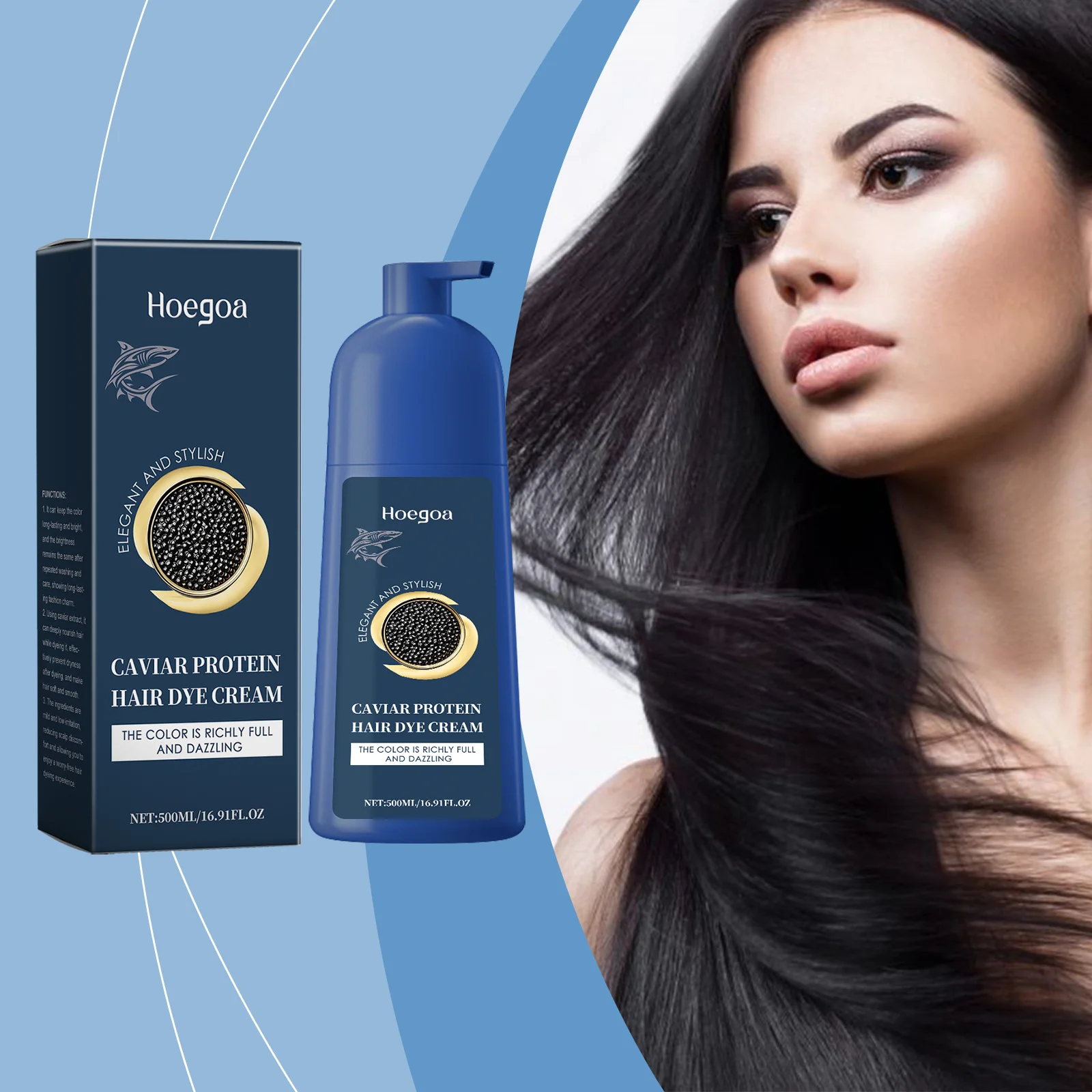 Caviar Hair Dye Cream Change Hair Color Long Lasting Black Brown Repair Gray Hair Safety Nourishing Permanent Hair Coloring Wax 9 Se3abac468a04420c8f092cc7a93cd2d3B