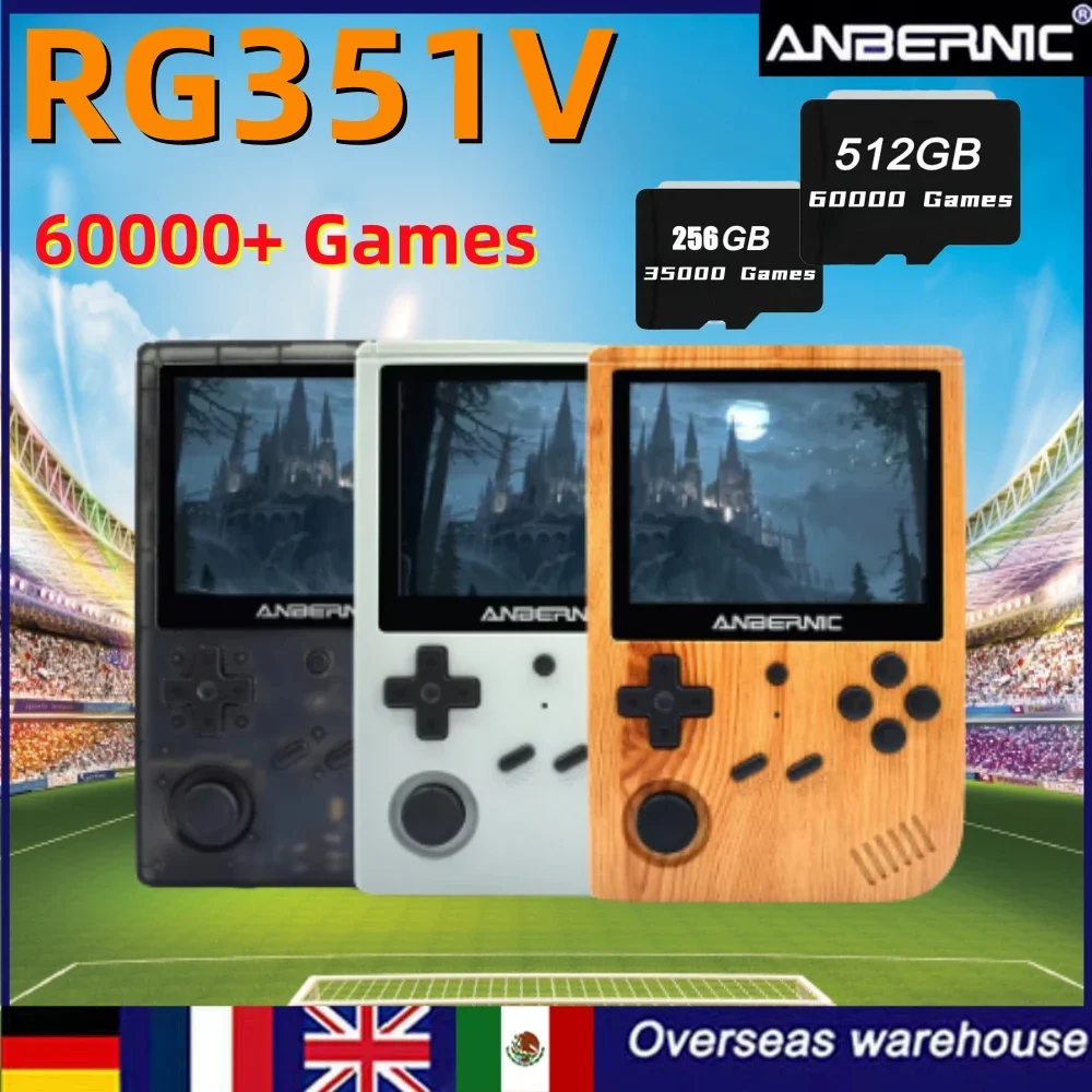Anbernic RG351V Ретро ручной игровой плеер 3,5 дюймов 640*480 RK3326 система Linux с открытым исходным кодом IPS экран 512G 60000 игры подарок
Anbernic RG351V Ретро ручной игровой плеер 3,5 дюймов 640*480 RK3326 система Linux с открытым исходным кодом IPS экран 512G 60000 игры подарок