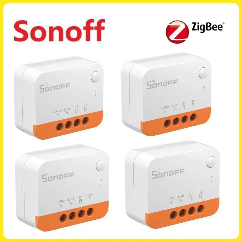 SONOFF MINIR4 WiFi Smart Switch 2 Way Control Mini Extreme Smart Home Relay Support R5 S-MATE Voice for Alexa Alice Google Home
SONOFF MINIR4 WiFi Smart Switch 2 Way Control Mini Extreme Smart Home Relay Support R5 S-MATE Voice for Alexa Alice Google Home