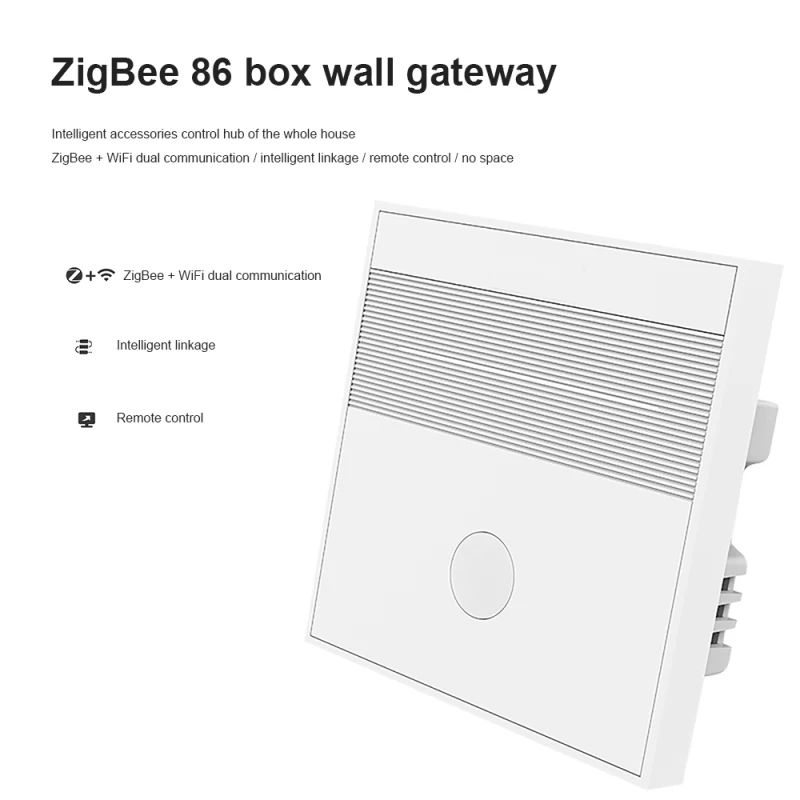 Zigbee Gateway Mini Flame-retardant Pc 2.4ghz Wifi Easy To Install High Quality Via Tuya/smart Life App Works With Alexa
Zigbee Gateway Mini Flame-retardant Pc 2.4ghz Wifi Easy To Install High Quality Via Tuya/smart Life App Works With Alexa