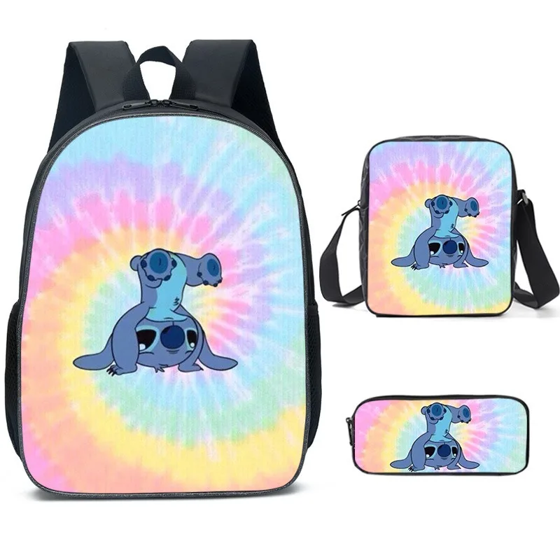 3pcs/Set Disney Lilo & Stitch Backpack Cartoon Stitch Schoolbag Messenger Bag Pencil Box Case Laptop Travel Bag Mochila Gift
3pcs/Set Disney Lilo & Stitch Backpack Cartoon Stitch Schoolbag Messenger Bag Pencil Box Case Laptop Travel Bag Mochila Gift