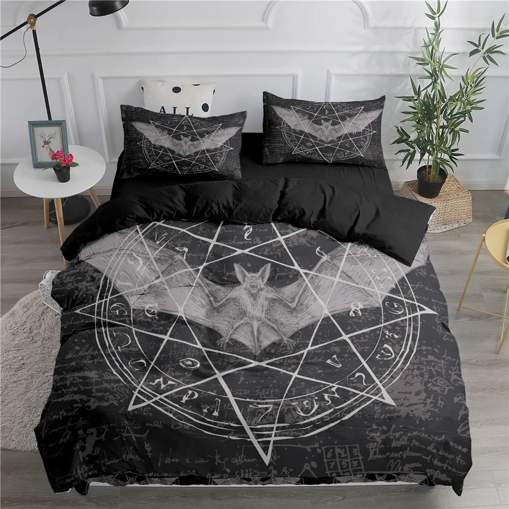 Halloween Bats Flying Vampire Bedding Set Duvet Cover Witchcraft Magic Comforter Cover Halloween Night Bedroom Decoration Kids
Halloween Bats Flying Vampire Bedding Set Duvet Cover Witchcraft Magic Comforter Cover Halloween Night Bedroom Decoration Kids