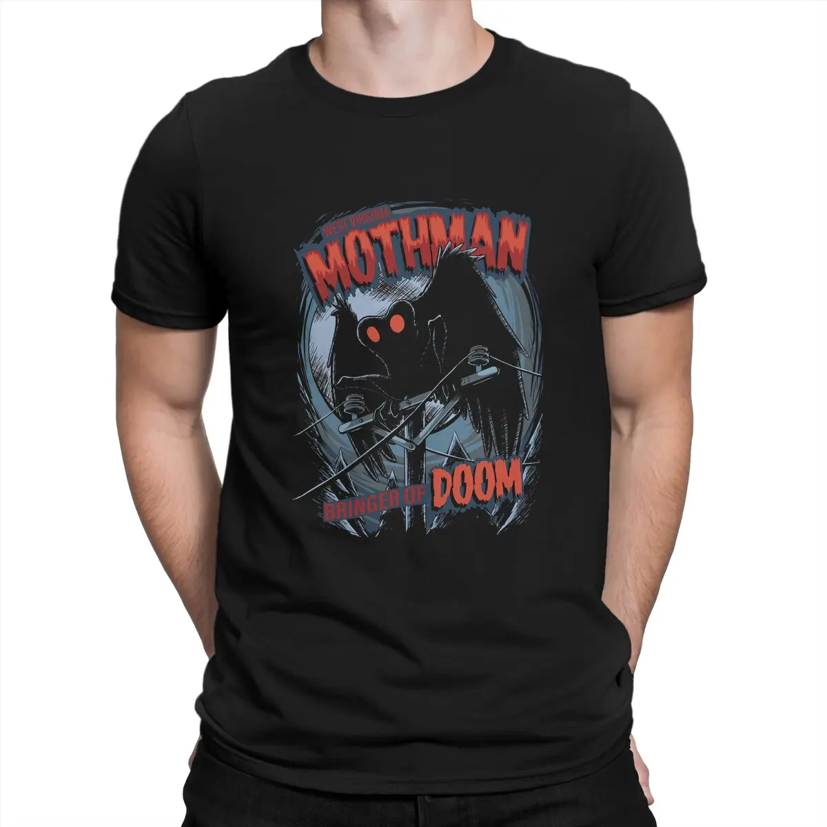 Bringer of Doom Classic Special TShirt Mothman Humanoid Creatures Casual Polyester T Shirt Summer T-shirt For Adult
Bringer of Doom Classic Special TShirt Mothman Humanoid Creatures Casual Polyester T Shirt Summer T-shirt For Adult
