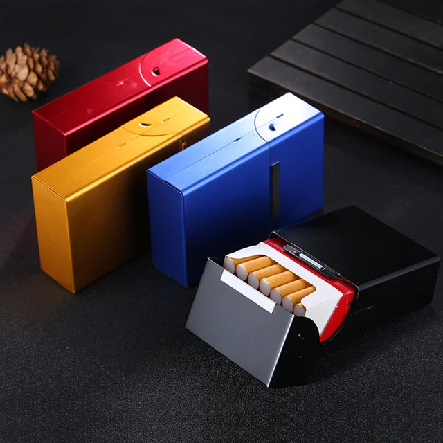 Étui magnétique en aluminium Laguna UP, porte-tabac à cigares, boîte de poche étanche, anti-rides, accessoires, 1 pièce 2