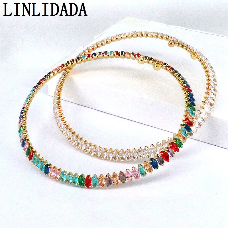 3Pcs Luxury Fine Geometric Crystal Zircon Necklace Women Sparkly Bling Iced Out Tennis Chain Choker Necklaces Jewelry
3Pcs Luxury Fine Geometric Crystal Zircon Necklace Women Sparkly Bling Iced Out Tennis Chain Choker Necklaces Jewelry