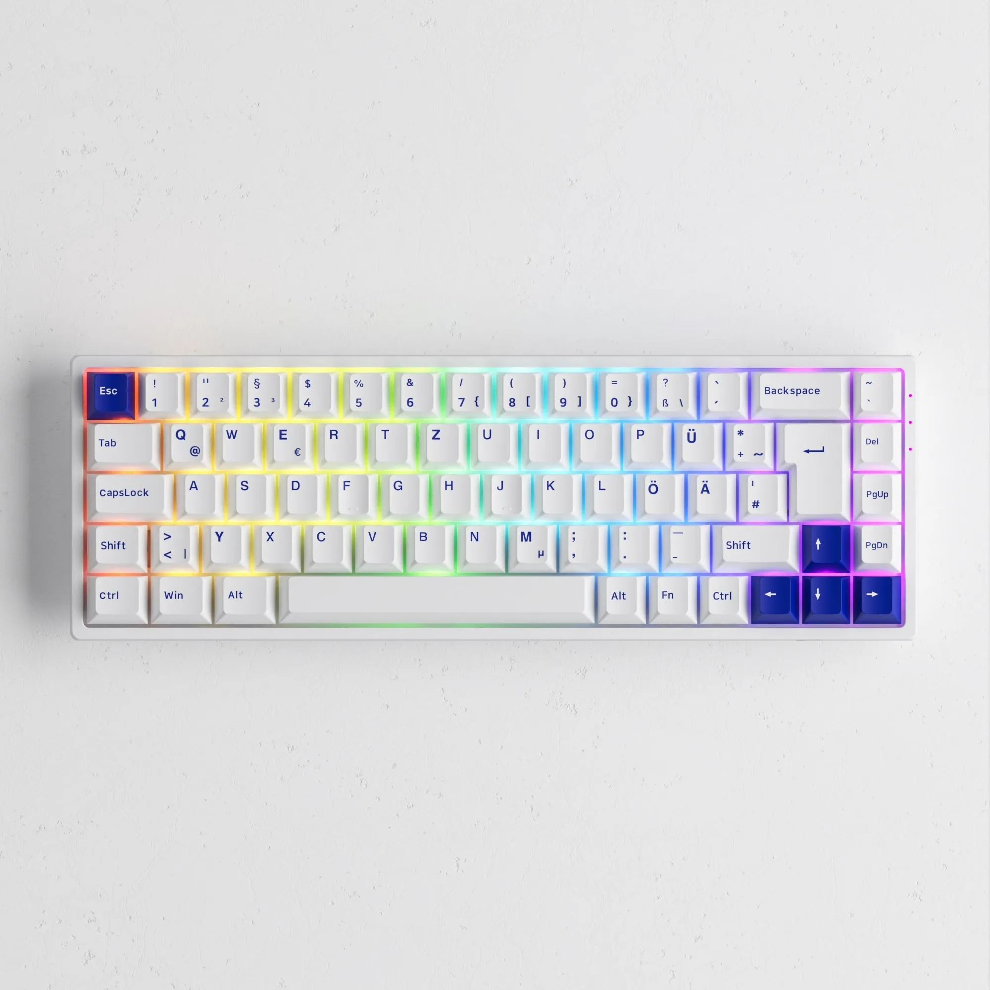 Беспроводная Механическая игровая клавиатура Akko 3068B Plus, синий на белом, ISO DE/UK/Nordic макет RGB Hot-Swap, BT 5,0/2,4 ГГц/USB-C
Беспроводная Механическая игровая клавиатура Akko 3068B Plus, синий на белом, ISO DE/UK/Nordic макет RGB Hot-Swap, BT 5,0/2,4 ГГц/USB-C