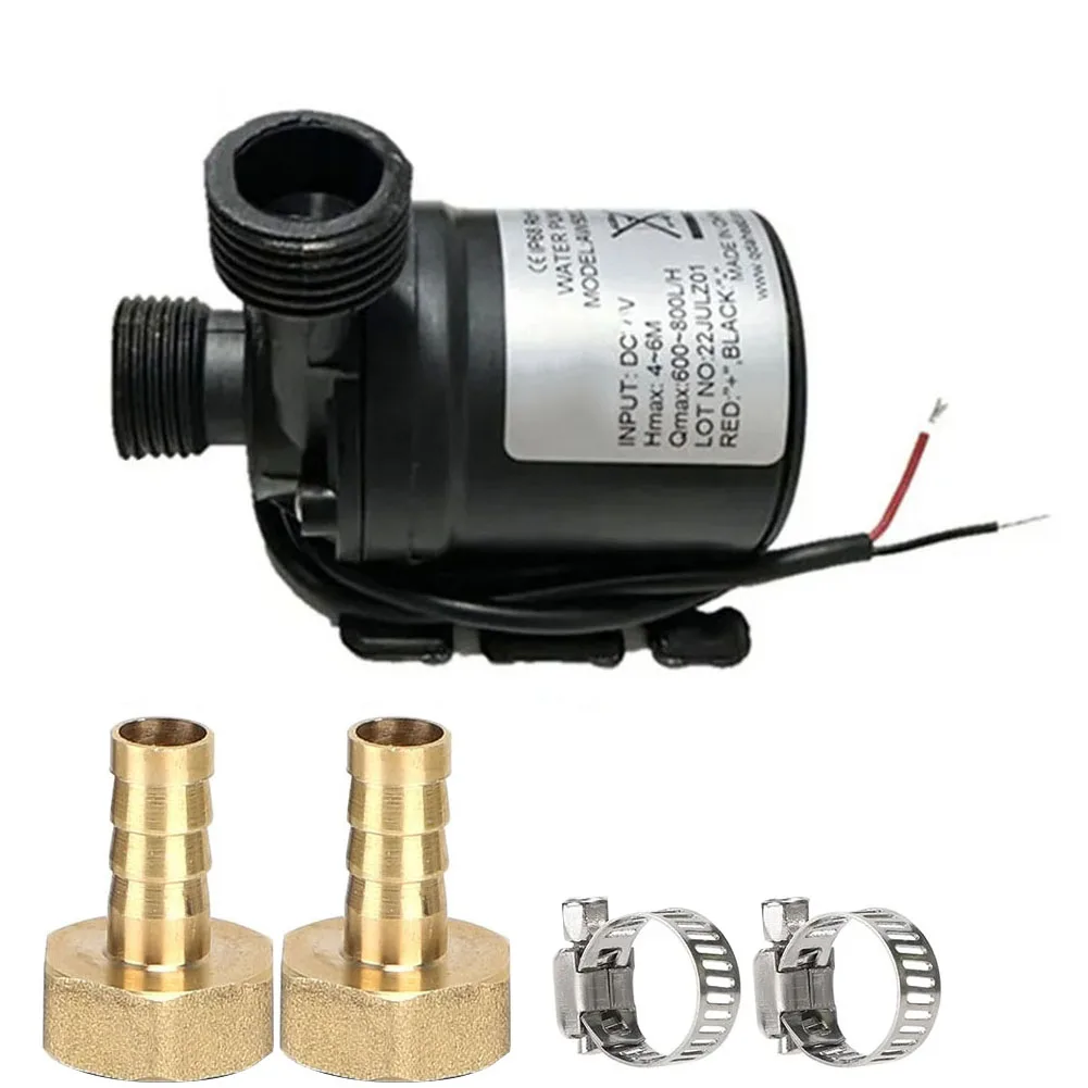 DC12V Water Pump Brushless 800L/H Silent Submersible Water Circulation Pump Tool Booster Water Pump Micro Circulating Submersibl
DC12V Water Pump Brushless 800L/H Silent Submersible Water Circulation Pump Tool Booster Water Pump Micro Circulating Submersibl