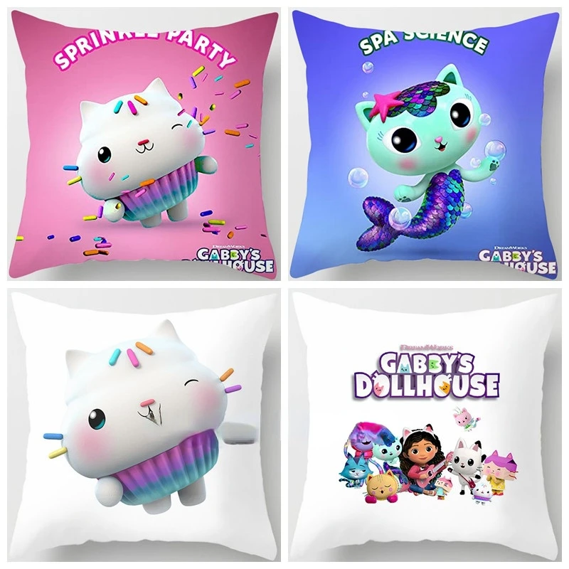 New Kids Gabbys Dollhouse Gabby Cats Pillowcase 40x40cm 45x45cm Pillowcase Decorative Pillows Pillowcase 60x60
New Kids Gabbys Dollhouse Gabby Cats Pillowcase 40x40cm 45x45cm Pillowcase Decorative Pillows Pillowcase 60x60