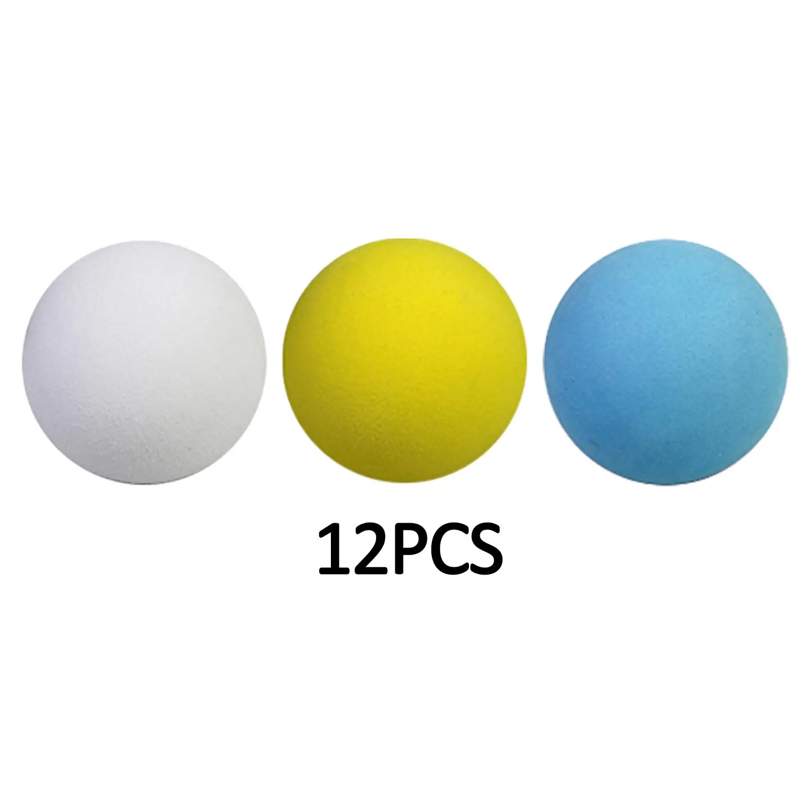 12Pcs Foam Golf Balls Multipurpose Golf Practice Balls Golf Training Ball for Crafts Supplies Decoration Indoor Golf Accessories
12Pcs Foam Golf Balls Multipurpose Golf Practice Balls Golf Training Ball for Crafts Supplies Decoration Indoor Golf Accessories