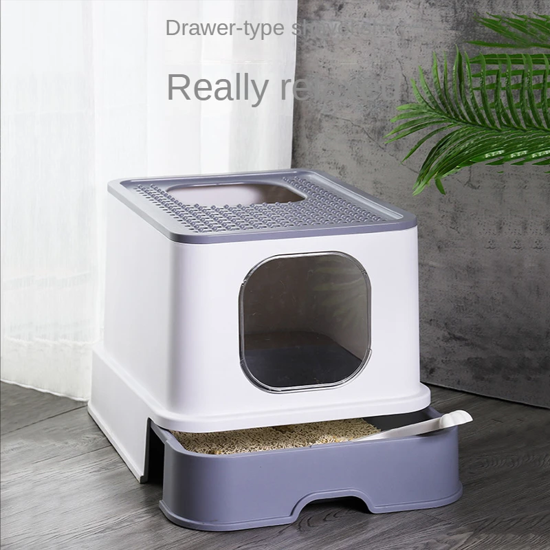 Pet Cats Plastic Toilet Trainer Top Entry Cat Litter Box Drawer Type Cleaning Supplies for Cats Aeoaorant Large Orinal Conejo
Pet Cats Plastic Toilet Trainer Top Entry Cat Litter Box Drawer Type Cleaning Supplies for Cats Aeoaorant Large Orinal Conejo