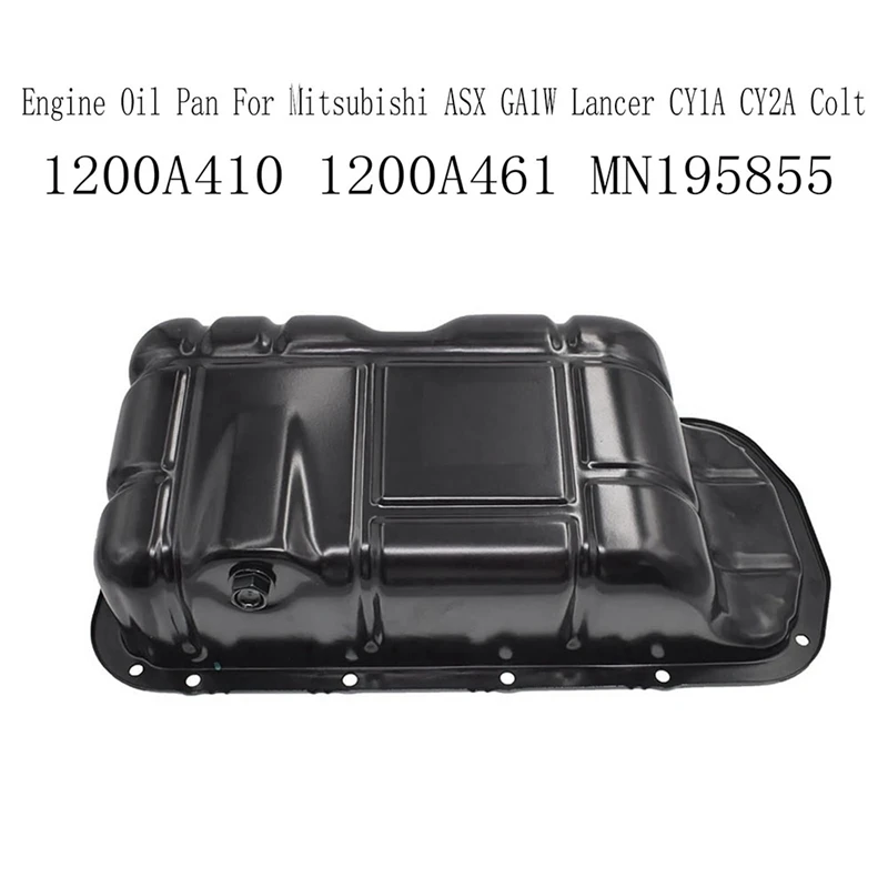 Масляная сковорода двигателя для Mitsubishi ASX GA1W Lancer CY1A CY2A Colt 1200A410 1200A461 MN195855, замена
Масляная сковорода двигателя для Mitsubishi ASX GA1W Lancer CY1A CY2A Colt 1200A410 1200A461 MN195855, замена