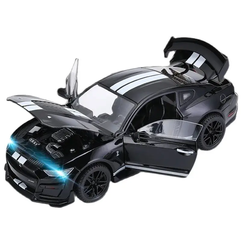 1:18 Scale Car Model For Ford Mustang Shelby GT500 Series Simulation Alloy car model crafts Decoration Collection Toy gift 
1:18 Scale Car Model For Ford Mustang Shelby GT500 Series Simulation Alloy car model crafts Decoration Collection Toy gift