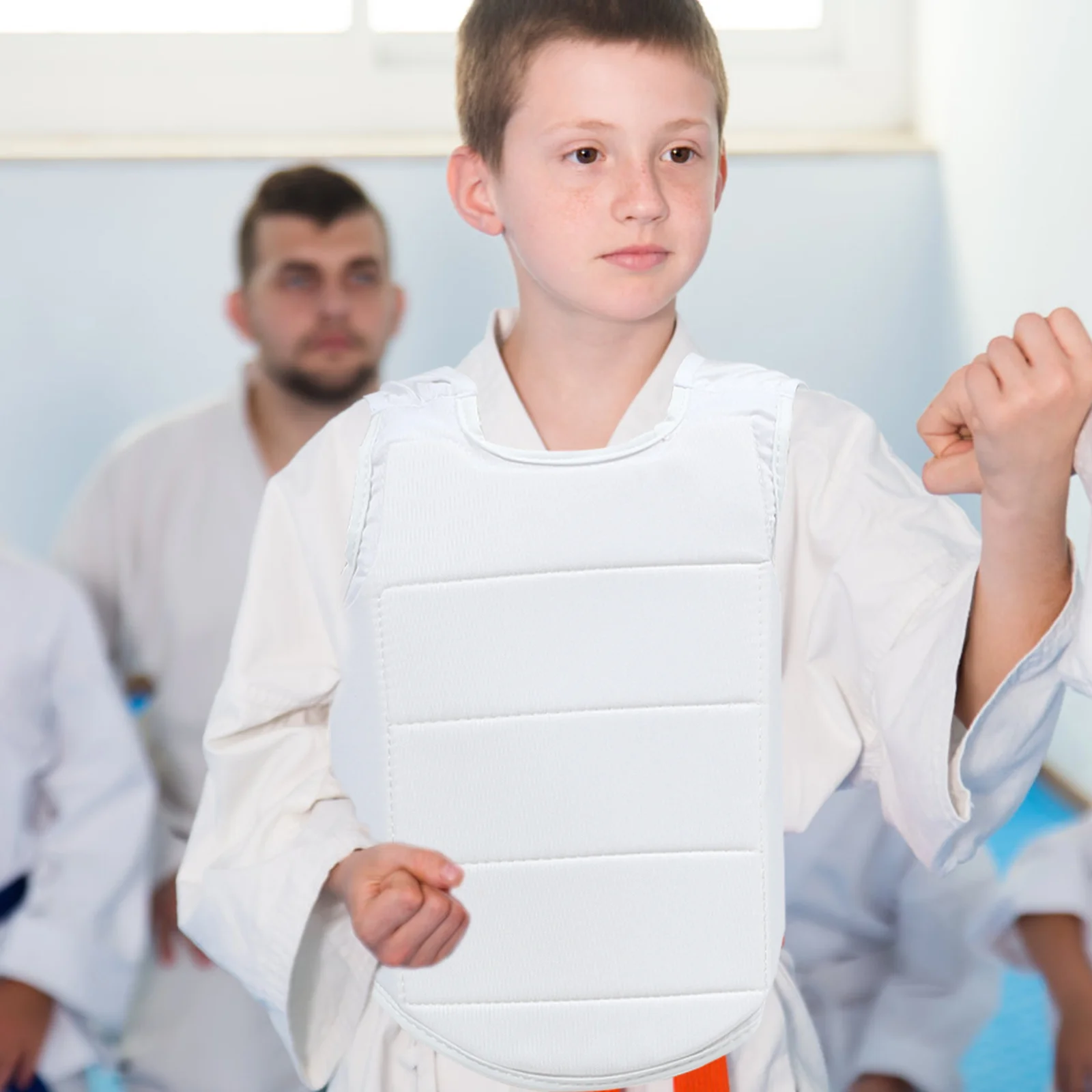 Chest Protector Kids Protective Accessory Taekwondo Supply Tool Guard Boxing Polyester Karate Children Toddler
Chest Protector Kids Protective Accessory Taekwondo Supply Tool Guard Boxing Polyester Karate Children Toddler