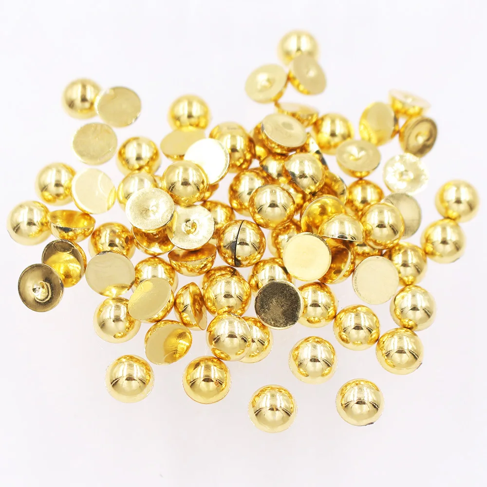 2mm-10mm Round Flatback Half Pearl ABS Resin Shiny Crystals Plastic Beads Rhinestones for Clothing Nail Garment Accessories
2mm-10mm Round Flatback Half Pearl ABS Resin Shiny Crystals Plastic Beads Rhinestones for Clothing Nail Garment Accessories