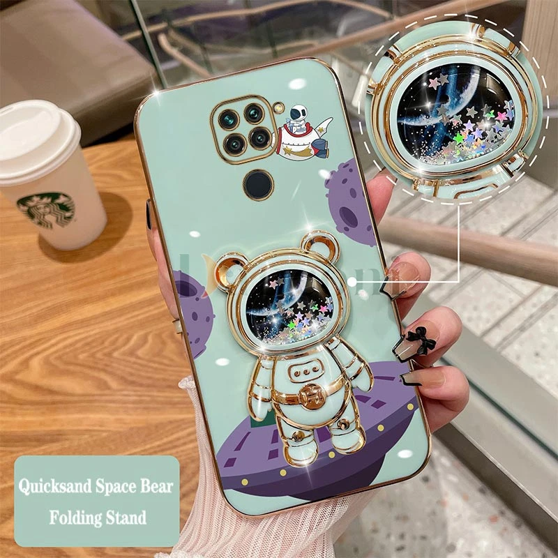 Quicksand Lone Astronaut Plating Phone Holder Case For Xiaomi Redmi Note 9 9S 9 Pro 9T 8 Pro 10S 10 8 10 Pro 7 7 Pro Cover
Quicksand Lone Astronaut Plating Phone Holder Case For Xiaomi Redmi Note 9 9S 9 Pro 9T 8 Pro 10S 10 8 10 Pro 7 7 Pro Cover