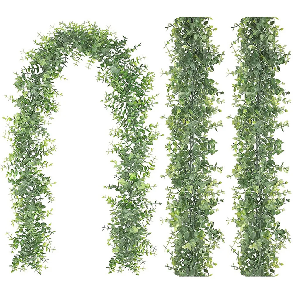 1.8M Artificial Eucalyptus Garland Hanging Rattan Vertical Home Garden Wedding Backdrop Wall Decor Rattan Christmas Decoration
1.8M Artificial Eucalyptus Garland Hanging Rattan Vertical Home Garden Wedding Backdrop Wall Decor Rattan Christmas Decoration