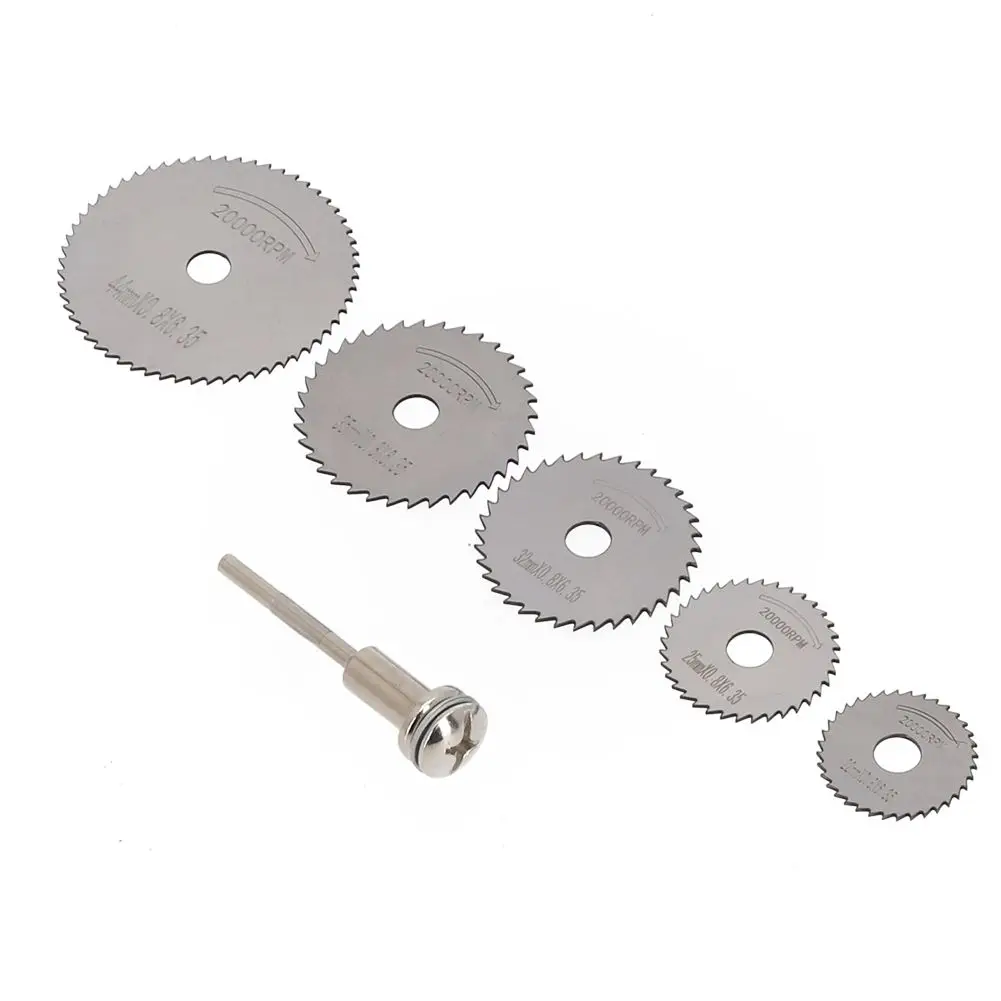 Rotary Tool HSS Cutting Disc For Wood Plastic Aluminum Cut Off Grinding Accessories With Mandrel Cutting New High Quality
Rotary Tool HSS Cutting Disc For Wood Plastic Aluminum Cut Off Grinding Accessories With Mandrel Cutting New High Quality