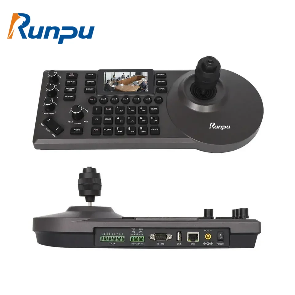 KD300 2023 Новый PTZ IP Джойстик контроллер верхнее управление 200 шт PTZ камеры vMix на vif RS232 RS485 прямая трансляция
KD300 2023 Новый PTZ IP Джойстик контроллер верхнее управление 200 шт PTZ камеры vMix на vif RS232 RS485 прямая трансляция