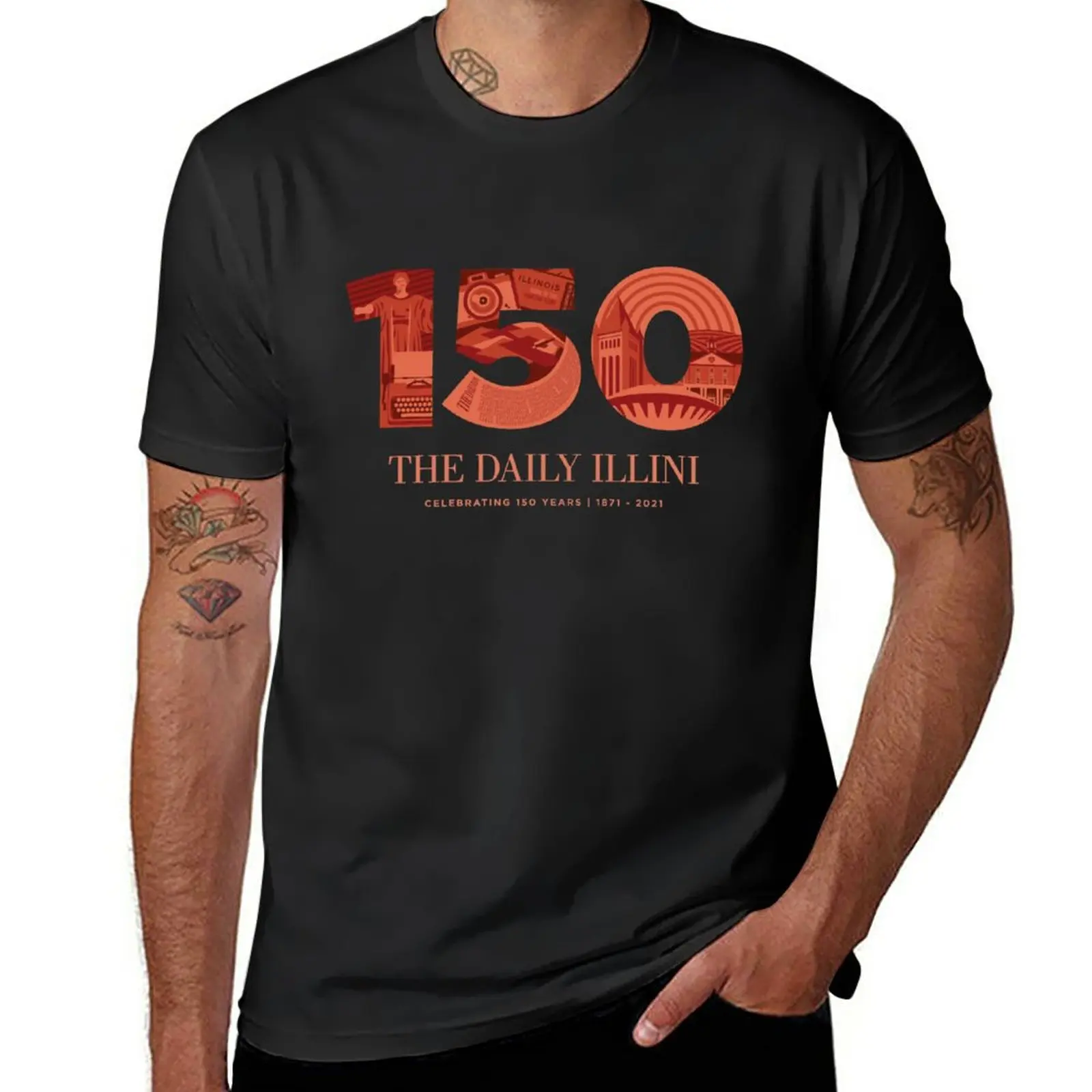 Новая Специальная футболка The ежедневник Illini-150th, черная футболка, топы, мужская одежда с коротким рукавом
Новая Специальная футболка The ежедневник Illini-150th, черная футболка, топы, мужская одежда с коротким рукавом