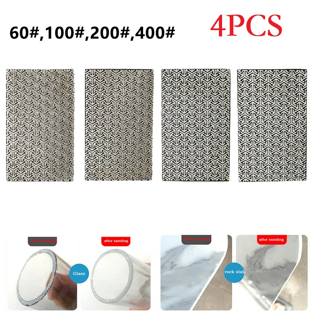 1SET Hand Polishing Pad Diamond 60Grit-400Grit For Tile Glass Abrasive Grinding Block Pad Sanding Disc
1SET Hand Polishing Pad Diamond 60Grit-400Grit For Tile Glass Abrasive Grinding Block Pad Sanding Disc