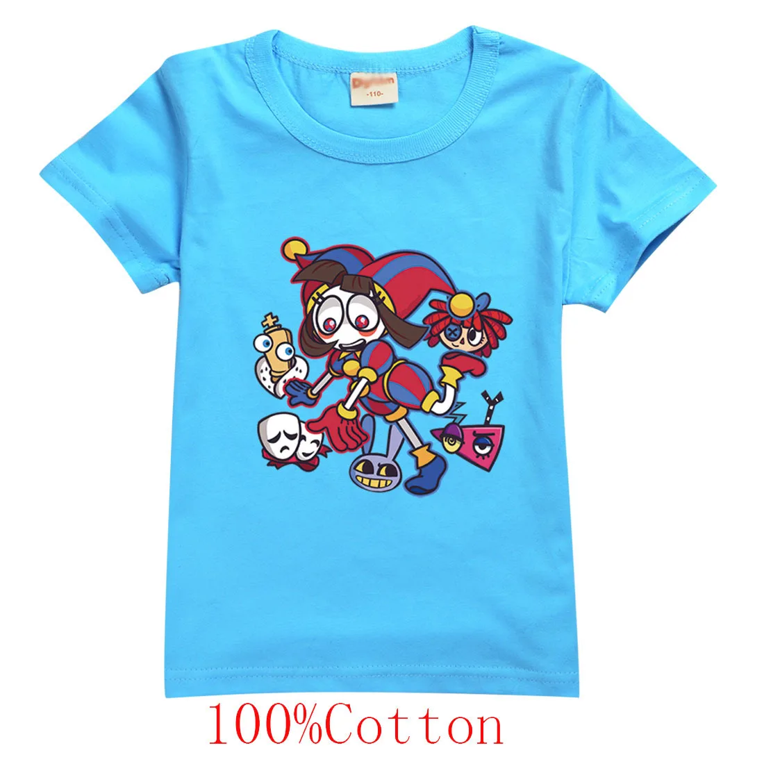 The Amazing Digital Circus Kids Summer Short Sleeve T-shirt Cotton Boys Fashion Clothes Children's Pullover Girls Tees Tops
The Amazing Digital Circus Kids Summer Short Sleeve T-shirt Cotton Boys Fashion Clothes Children's Pullover Girls Tees Tops