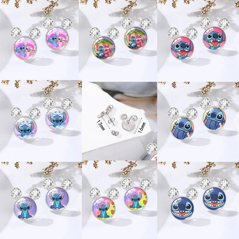 Disney Lilo Stitch Earrings Kawaii Stitch Earring Accessories Cartoon Animation Peripherals Women Jewelry Party Decorations Gift
Disney Lilo Stitch Earrings Kawaii Stitch Earring Accessories Cartoon Animation Peripherals Women Jewelry Party Decorations Gift