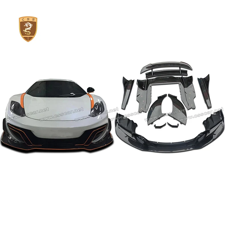 Комплект для кузова автомобиля MP4 12C из углеродного волокна, передняя губа, задняя диффузор, боковые юбки, задний спойлер для McLaren MP4 12C DMC style
Комплект для кузова автомобиля MP4 12C из углеродного волокна, передняя губа, задняя диффузор, боковые юбки, задний спойлер для McLaren MP4 12C DMC style