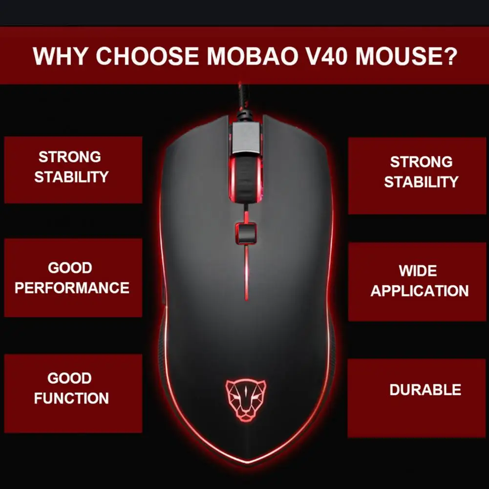 Optical Mouse Convenient Braided Wire Ergonomic USB Wired Computer Mouse for Laptop Wired Mouse Gaming Mouse
Optical Mouse Convenient Braided Wire Ergonomic USB Wired Computer Mouse for Laptop Wired Mouse Gaming Mouse