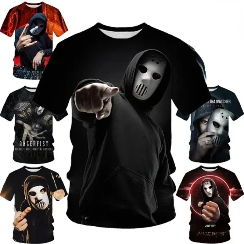 DJ Angerfist 3D Printing Men's Short-sleeved T-shirt Fun Hip-hop Cosplay Men's Clothing Unisex Casual Round Neck Sports T-shirt
DJ Angerfist 3D Printing Men's Short-sleeved T-shirt Fun Hip-hop Cosplay Men's Clothing Unisex Casual Round Neck Sports T-shirt