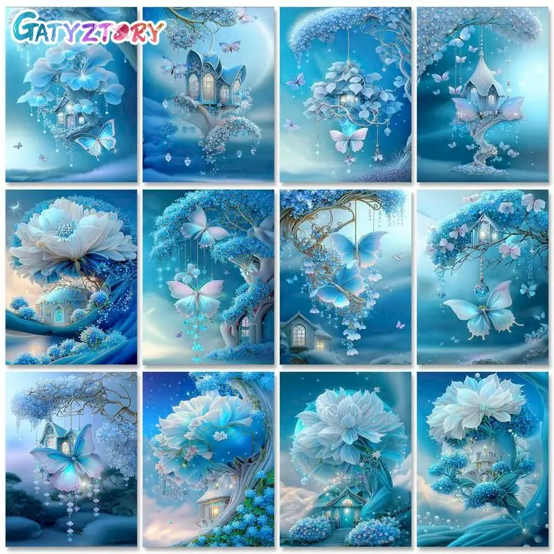 GATYZTORY 60x75cm Frame Paint By Numbers Handpainted Picture Blue Flower DIY Drawing By Numbers Art Supplies For Home Decor
GATYZTORY 60x75cm Frame Paint By Numbers Handpainted Picture Blue Flower DIY Drawing By Numbers Art Supplies For Home Decor
