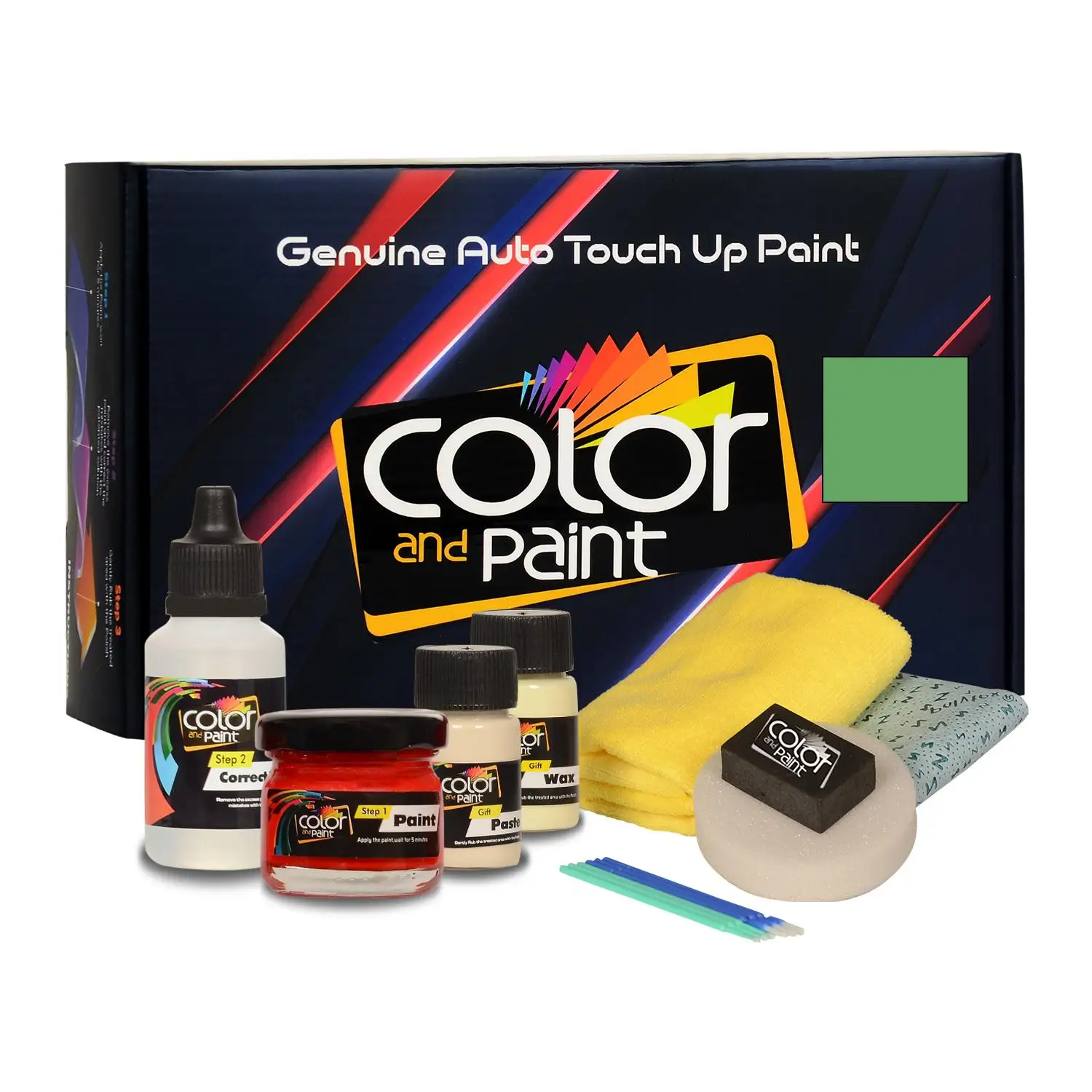 Color and Paint compatible with Volvo Automotive Touch Up Paint - TORRESTIR GREEN MET - S91030 - Basic Care
Color and Paint compatible with Volvo Automotive Touch Up Paint - TORRESTIR GREEN MET - S91030 - Basic Care