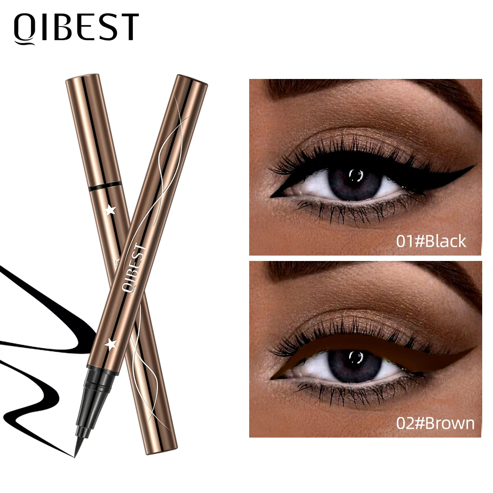 QIBEST Black Long Lasting Eye Liner Pencil Waterproof Eyeliner Smudge-Proof Quick-drying Cosmetic Beauty Makeup Liquid Eyeliner
QIBEST Black Long Lasting Eye Liner Pencil Waterproof Eyeliner Smudge-Proof Quick-drying Cosmetic Beauty Makeup Liquid Eyeliner