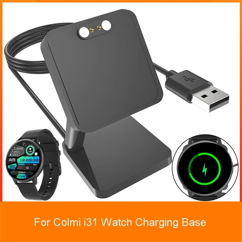 Smartwatch Stand Dock Cord Bracket Compatible for Colmi i31 USB Charging Cable Holder Power Adapter Base Cable Dropship
Smartwatch Stand Dock Cord Bracket Compatible for Colmi i31 USB Charging Cable Holder Power Adapter Base Cable Dropship