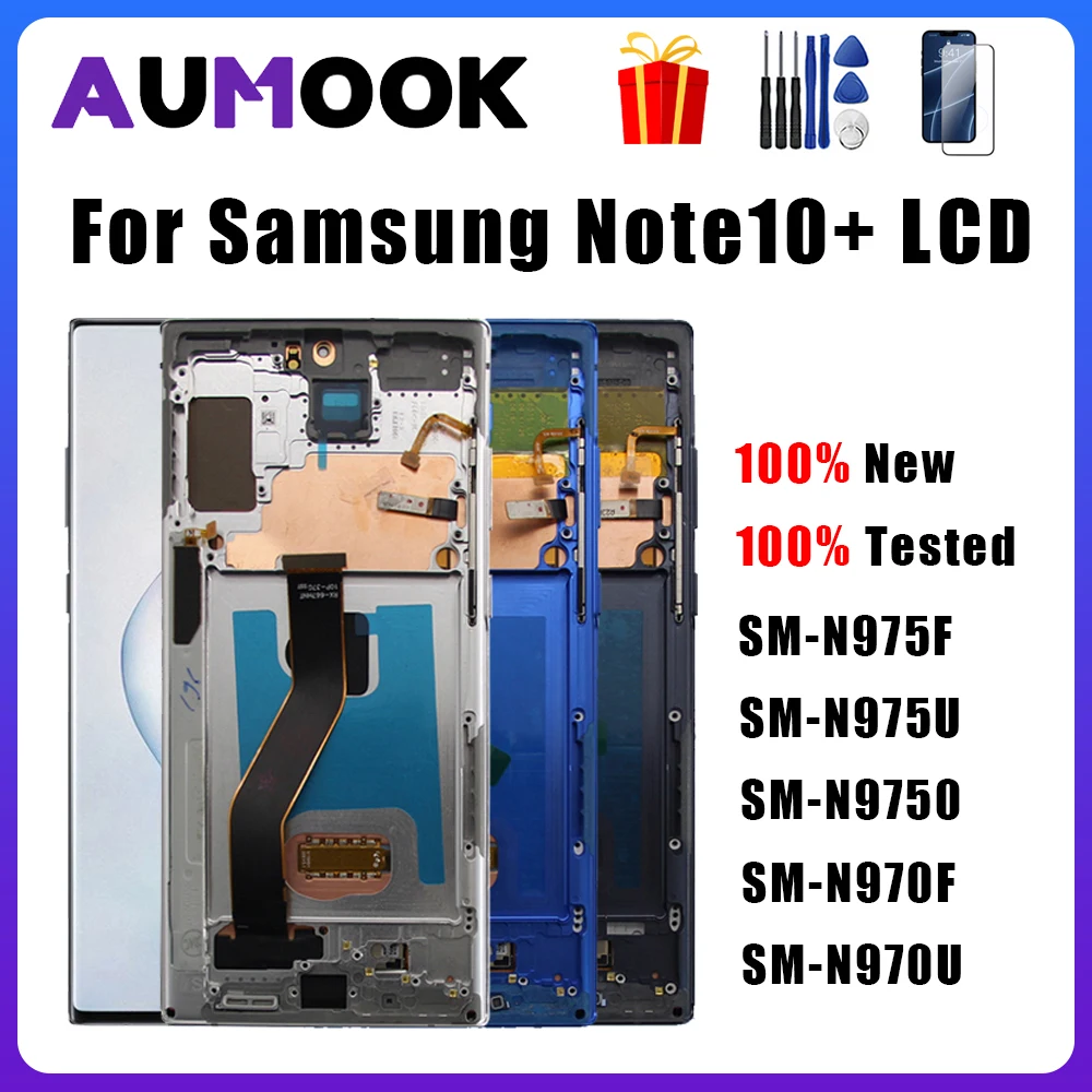 New OLED Display For Samsung Note10 LCD Touch Screen With Frame Digitizer Assembly For Samsung Galaxy note10Plus LCD
New OLED Display For Samsung Note10 LCD Touch Screen With Frame Digitizer Assembly For Samsung Galaxy note10Plus LCD