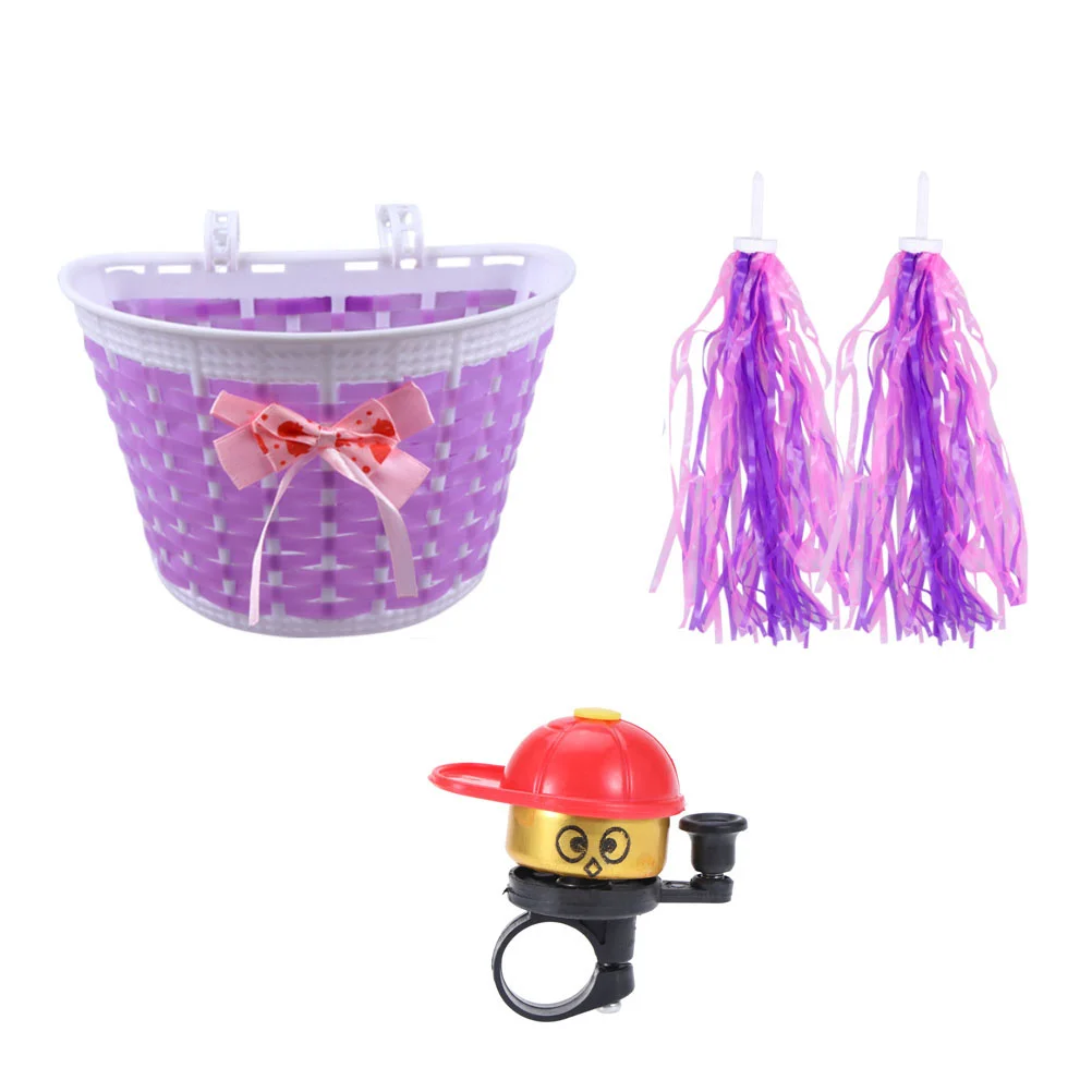 4 Pcs Toddler Scooter Basket Bells Streamers Bike Handlebar Child Accessories Ribbon
4 Pcs Toddler Scooter Basket Bells Streamers Bike Handlebar Child Accessories Ribbon