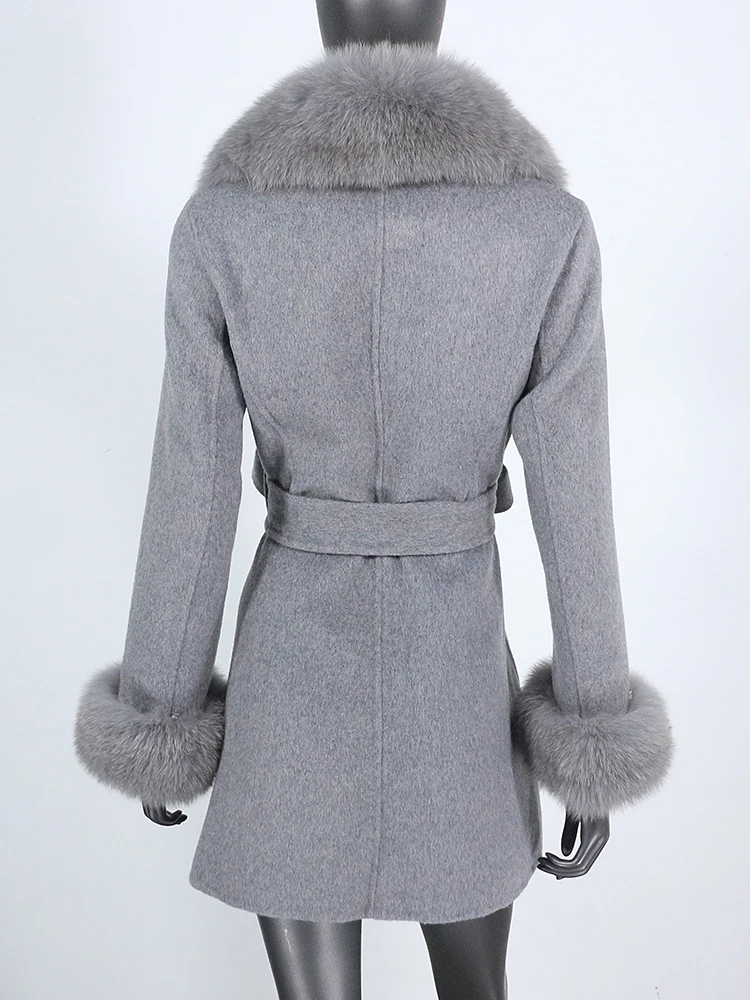 New Real Fur Coat Winter Jacket Women Natural Fox Fur Collar Cuffs Belt Cashmere Wool Woollen Ladies Outerwear Streetwear 6 Mallzona Se3c786d28d82474b9da2af77c37948f8F New Real Fur Coat Winter Jacket Women Natural Fox Fur Collar Cuffs Belt Cashmere Wool Woollen Ladies Outerwear Streetwear Mallzona