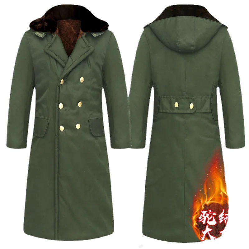 Long, Long Military Cotton Overcoat, Cotton Jacket, Warm, Windproof, Plush and Cotton Thickened Labor Protection Cotton Jacket
Long, Long Military Cotton Overcoat, Cotton Jacket, Warm, Windproof, Plush and Cotton Thickened Labor Protection Cotton Jacket