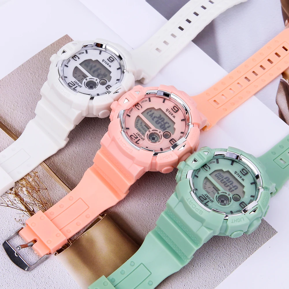 Fashion Women Sport Watches Waterproof Trendy Men Ladies Digital Watch Lover's Gift Outdoor Quartz Clock
Fashion Women Sport Watches Waterproof Trendy Men Ladies Digital Watch Lover's Gift Outdoor Quartz Clock