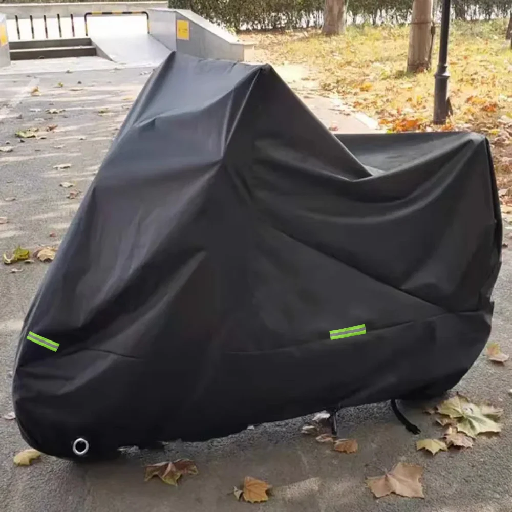 Универсальный чехол для мотоцикла, износостойкая ткань, всесезонный чехол для мотоцикла или скутера, защита от УФ лучей, Размеры M-3XL, непромокаемые чехлы для велосипеда 
Универсальный чехол для мотоцикла, износостойкая ткань, всесезонный чехол для мотоцикла или скутера, защита от УФ лучей, Размеры M-3XL, непромокаемые чехлы для велосипеда