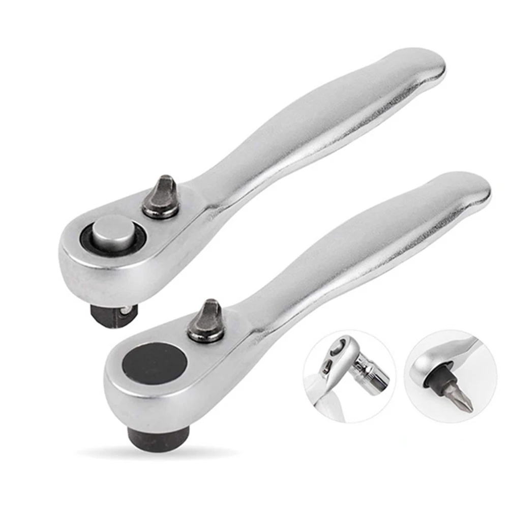 1pc 1/4-Inch Ratchet Wrench Steel Inner Hex Wrench Spanner Micro Wrench Automotive Industrial Construction Maintenance Tools
1pc 1/4-Inch Ratchet Wrench Steel Inner Hex Wrench Spanner Micro Wrench Automotive Industrial Construction Maintenance Tools