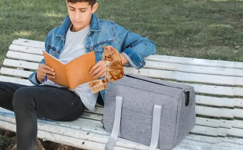 Cat Carrier Portable Pet Purse Shoulder Bag For Small Medium Cats Dogs For Walking Traveling durable Pet Winter Supplies
Cat Carrier Portable Pet Purse Shoulder Bag For Small Medium Cats Dogs For Walking Traveling durable Pet Winter Supplies