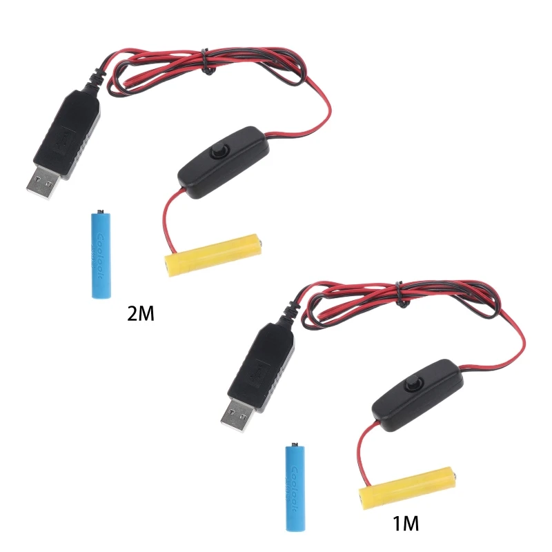 Адаптер-пустышка AAA 3 В, USB-кабель переключателя питания, замена 2 батарей AAA JIAN
Адаптер-пустышка AAA 3 В, USB-кабель переключателя питания, замена 2 батарей AAA JIAN