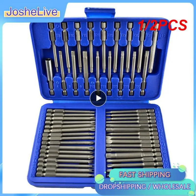 1/2PCS 75mm Extra Long Reach Bit Set Security Screwdriver Bits Torx Star Hex Bit
1/2PCS 75mm Extra Long Reach Bit Set Security Screwdriver Bits Torx Star Hex Bit