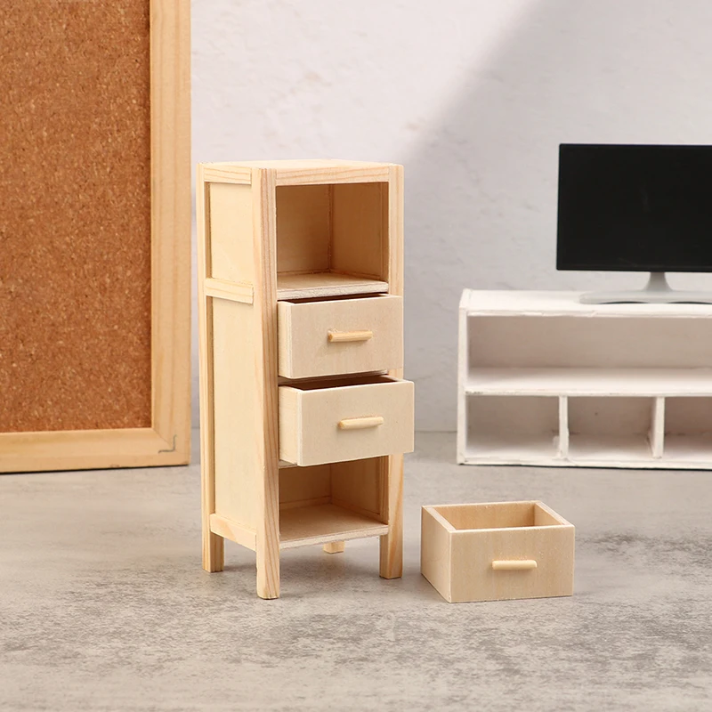 1:12 Dollhouse Miniature Wooden Storage Cabinet Chest Of Drawers Locker Vertical Furniture Model Doll House Home Decor
1:12 Dollhouse Miniature Wooden Storage Cabinet Chest Of Drawers Locker Vertical Furniture Model Doll House Home Decor
