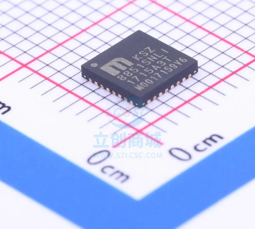 Новинка 100%, оригинальный KSZ8851SNLI-TR, Оригинальный оригинальный чип Ethernet IC
Новинка 100%, оригинальный KSZ8851SNLI-TR, Оригинальный оригинальный чип Ethernet IC