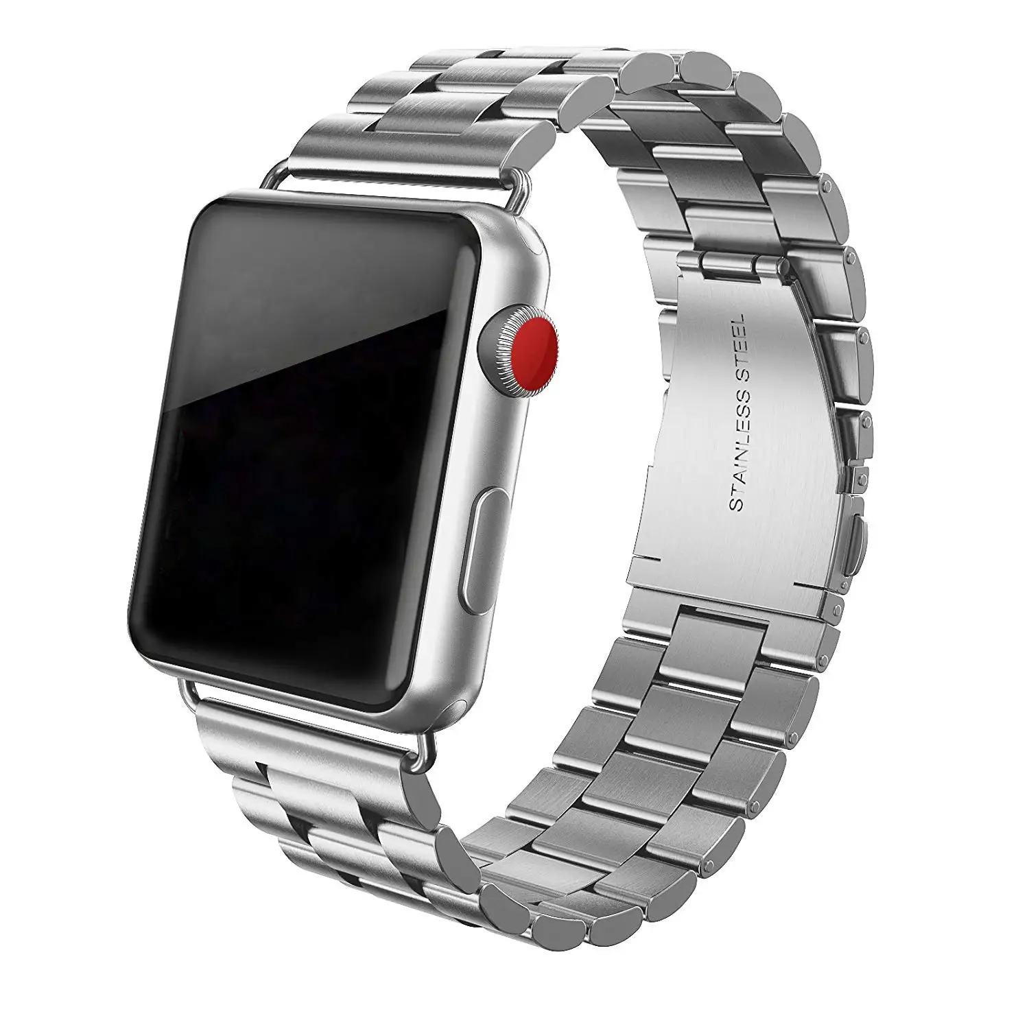 Stainless Steel Strap for Apple watch band 44mm 40mm 42mm Accessories Metal bracelet iWatch Series 10 9 8 5 6 SE 7 41mm 45mm Stainless Steel Strap for Apple watch band 44mm 40mm 42mm Accessories Metal bracelet iWatch Series 10 9 8 5 6 SE 7 41mm 45mm