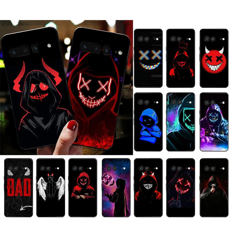 Devil Bad Boy Mask Guy Phone Case for Google Pixel 8 7 Pro 7a 6A 6 Pro 5A 4A 3A Pixel 4 XL Pixel 5 6 4 3 3A XL Funda
Devil Bad Boy Mask Guy Phone Case for Google Pixel 8 7 Pro 7a 6A 6 Pro 5A 4A 3A Pixel 4 XL Pixel 5 6 4 3 3A XL Funda