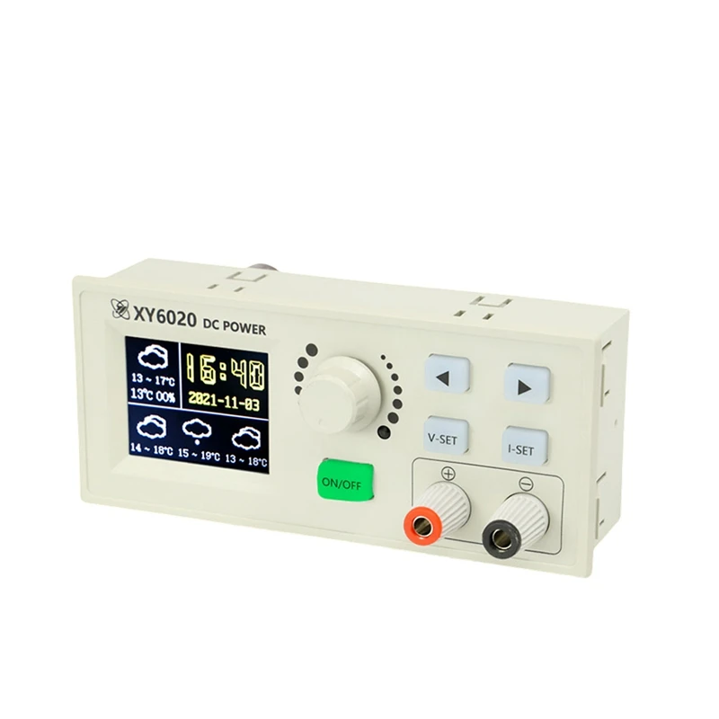 XY6020-W Adjustable DC Power Supply 60V 20A Step Down Voltage Regulator Switch Buck Converter 1200W For Lab Bench
XY6020-W Adjustable DC Power Supply 60V 20A Step Down Voltage Regulator Switch Buck Converter 1200W For Lab Bench
