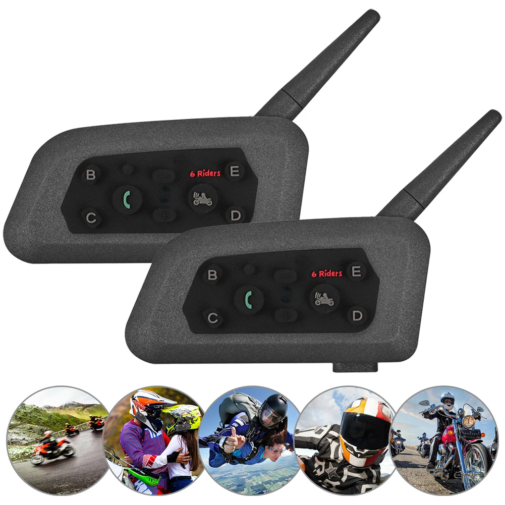Teleheer V6 PRO Blue-tooth Intercom Headset With 1200M BT Interphone Communicator Bike Bicycle MTB Moutain Bike Accessories
Teleheer V6 PRO Blue-tooth Intercom Headset With 1200M BT Interphone Communicator Bike Bicycle MTB Moutain Bike Accessories